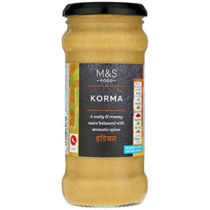 Marks and Spencer Korma Sauce