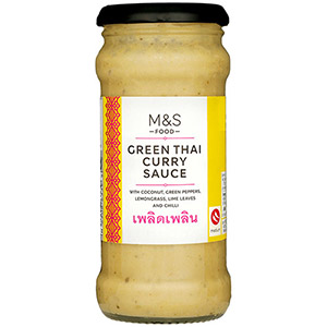 Marks and Spencer Green Thai Curry Sauce