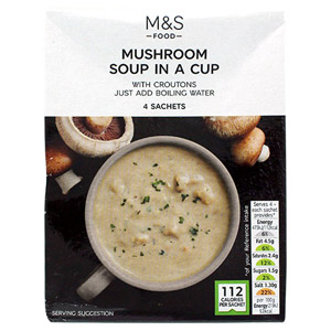 Marks and Spencer Creamy Mushroom Cup Soup