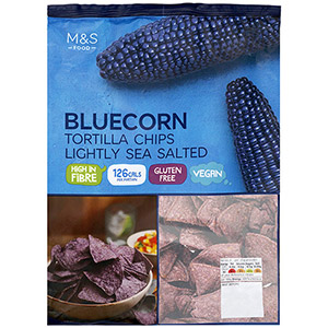 Marks and Spencer Bluecorn 3 Seed Tortillas