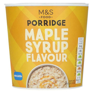 Marks and Spencer Maple Syrup Flavour Porridge