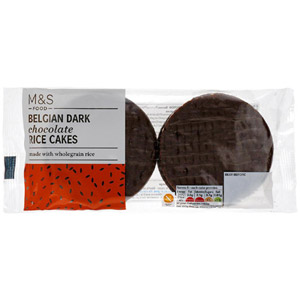 Marks and Spencer Dark Choc Rice Cakes