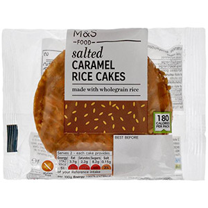 Marks and Spencer Salted Caramel Rice Cakes