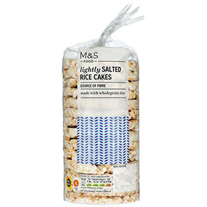 Marks and Spencer Lightly Salted Rice Cakes