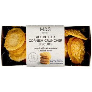 Marks and Spencer All Butter Cornish Cruncher Biscuits