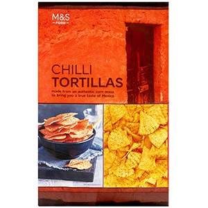 Marks and Spencer Chilli Tortillas