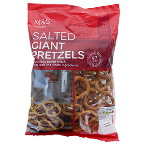 Marks and Spencer Salted Giant Pretzels