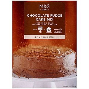 Marks and Spencer Choc Cake Mix