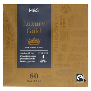 Marks and Spencer Luxury Gold 80 Teabags