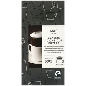 Marks and Spencer Classic One Cup Filters
