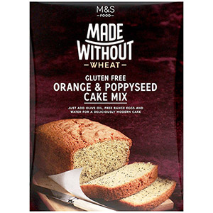 Marks and Spencer Made Without Orange And Poppyseed Cake Mix