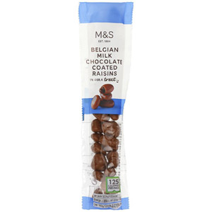 Marks and Spencer Choc Coated Raisins