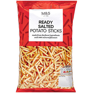 Marks and Spencer Ready Salted Potato Sticks