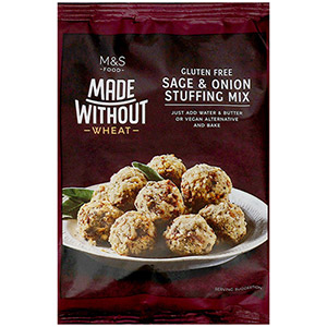 Marks and Spencer Made Without Sage and Onion Stuffing