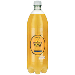 Marks and Spencer Diet Sparkling Orange