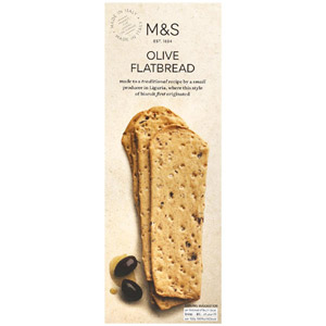 Marks and Spencer Olive Flatbread