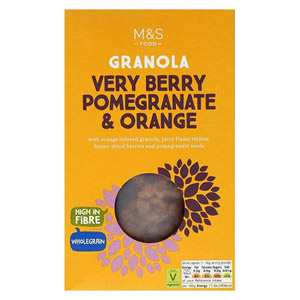 Marks and Spencer Berry & Orange Granola