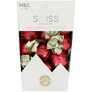 Marks and Spencer Swiss Dark Chocolate Truffles