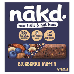 Nakd Blueberry Muffin Multipack 4 Pack