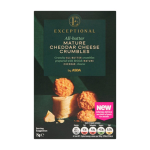 Asda Extra Special Exceptional By All-Butter Mature Cheddar Cheese Crumbles