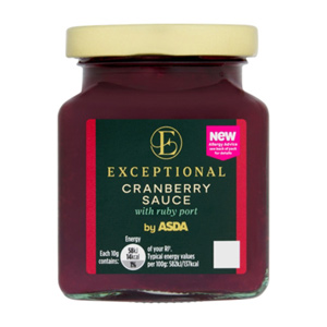 Exceptional By Asda Cranberry Sauce With Ruby Port