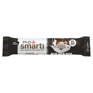 PhD Smart Cookies & Cream Protein Bar