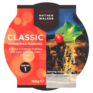 Matthew Walker Classic Christmas Pudding Small
