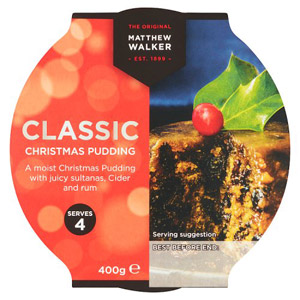 Matthew Walker Classic Christmas Pudding Medium
