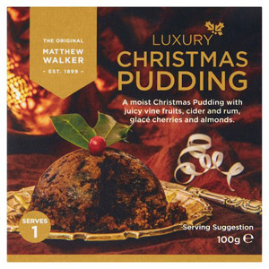 Matthew Walker Luxury Christmas Pudding Small