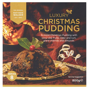 Matthew Walker Luxury Christmas Pudding Large