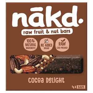Nakd Cocoa Delight Bar 4 Pack