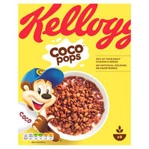 Kelloggs Coco Pops Smaller Size