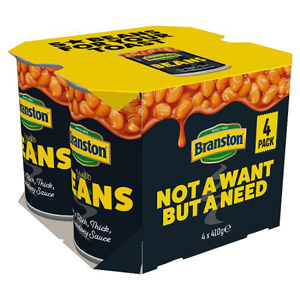 Branston Beans in Tomato Sauce 4 Pack