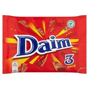 Daim bar hotsell