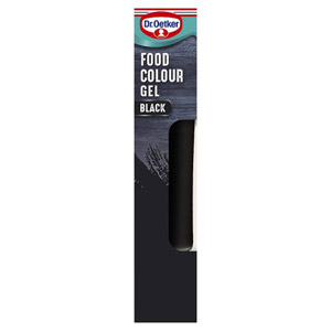 Dr. Oetker Extra Strong Food Colour Gel Black
