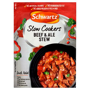 Schwartz Slow Cooker Beef & Ale Stew