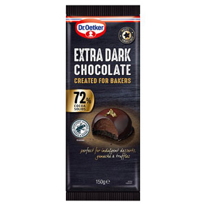 Dr. Oetker Chocolate Extra Dark 72%
