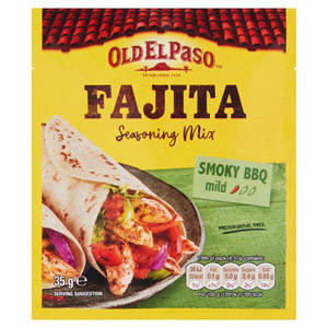 Old El Paso Smoked Barbeque Fajita Spice Mix
