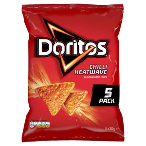 Doritos Chilli Heatwave 5 Pack