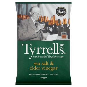 Tyrrells Crisps Sea Salt & Cider Vinegar