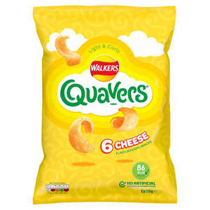 Walkers Quavers Cheese 6 Pack