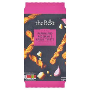 Morrisons The Best Parmesan & Garlic Twists