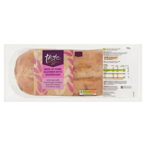 Sainsbury's Bake at Home Bread Bloomer With Sourdough, Taste the Difference