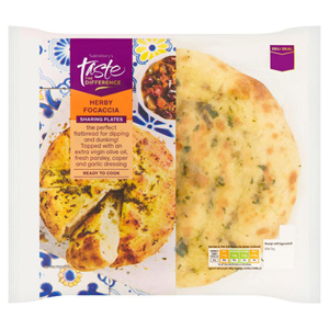 Sainsbury's Herby Focaccia, Taste the Difference