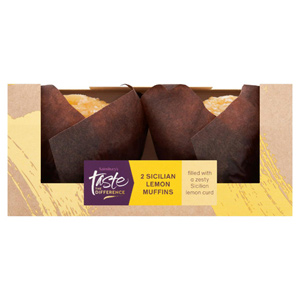 Sainsbury's Sicilian Lemon Muffins, Taste the Difference