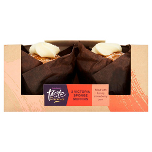 Sainsbury's Victoria Sponge Muffins, Taste the Difference
