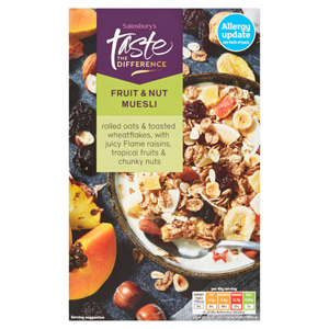 Sainsbury's Fruit & Nut Muesli, Taste the Difference