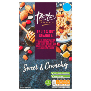 Sainsbury's Fruit & Nut Granola, Taste the Difference