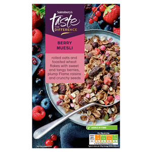 Sainsbury's Berry Muesli, Taste the Difference