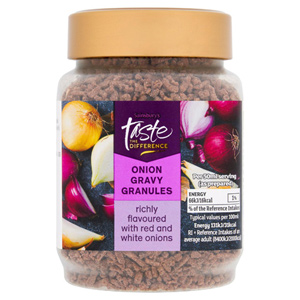 Sainsbury's Onion Gravy Granules, Taste the Difference